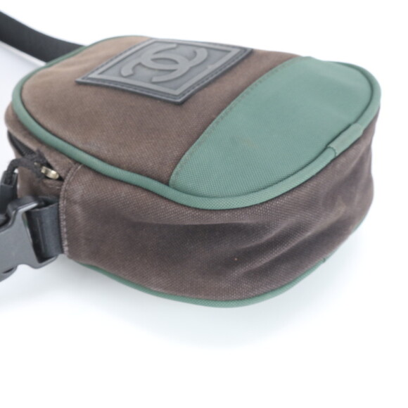 Chanel Sport Coco Mark Shoulder Bag Brown Men's - Picture 4 of 9